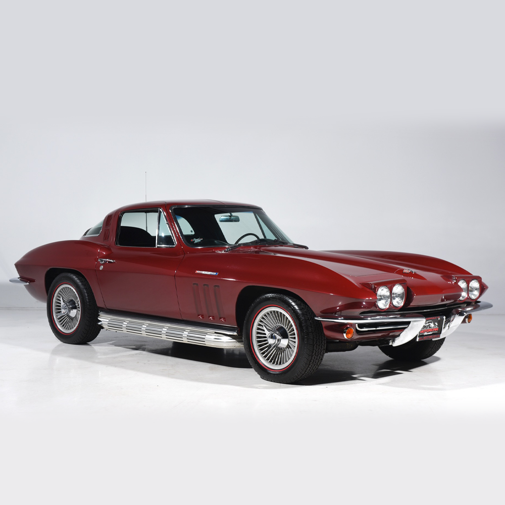 C2 1965 Corvette Direct-Bolt Knock-Off Wheel Set - Replica Style - Complete