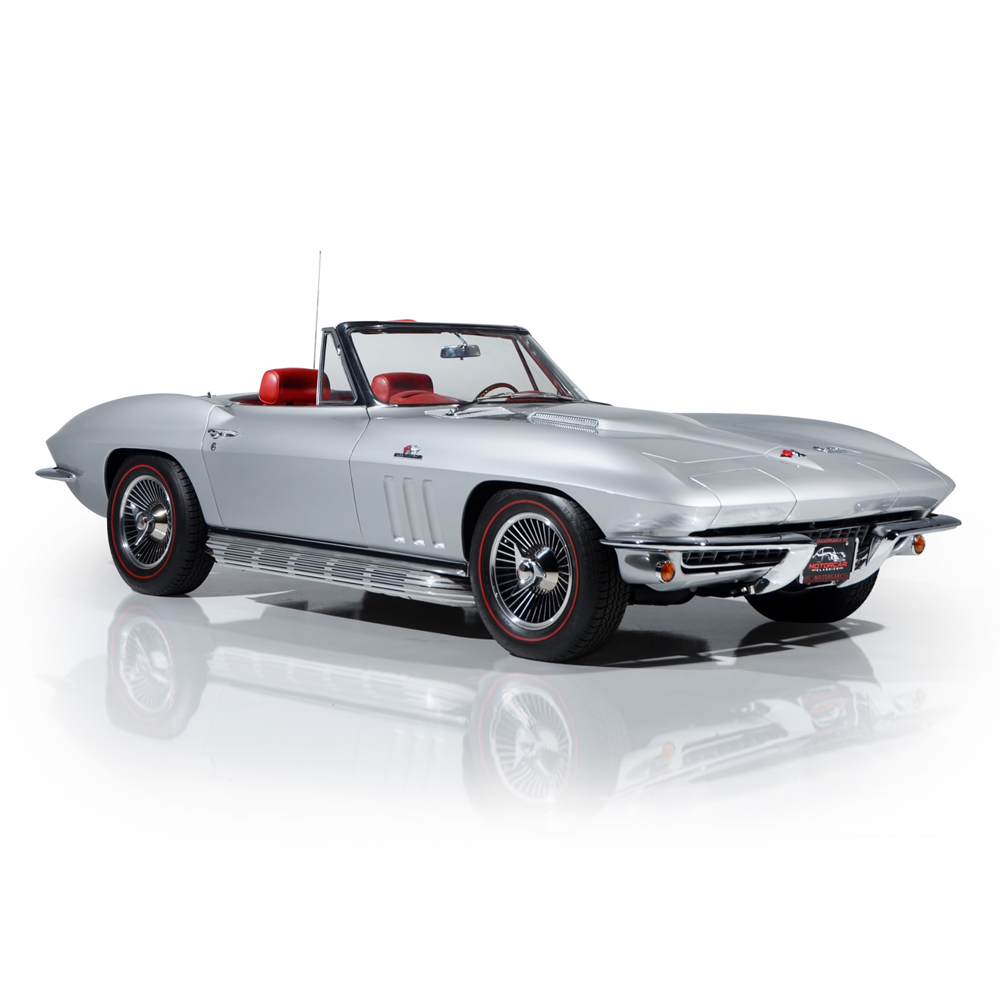 C2 1966 Corvette Direct-Bolt Knock-Off Wheel Set - Replica Style - Complete