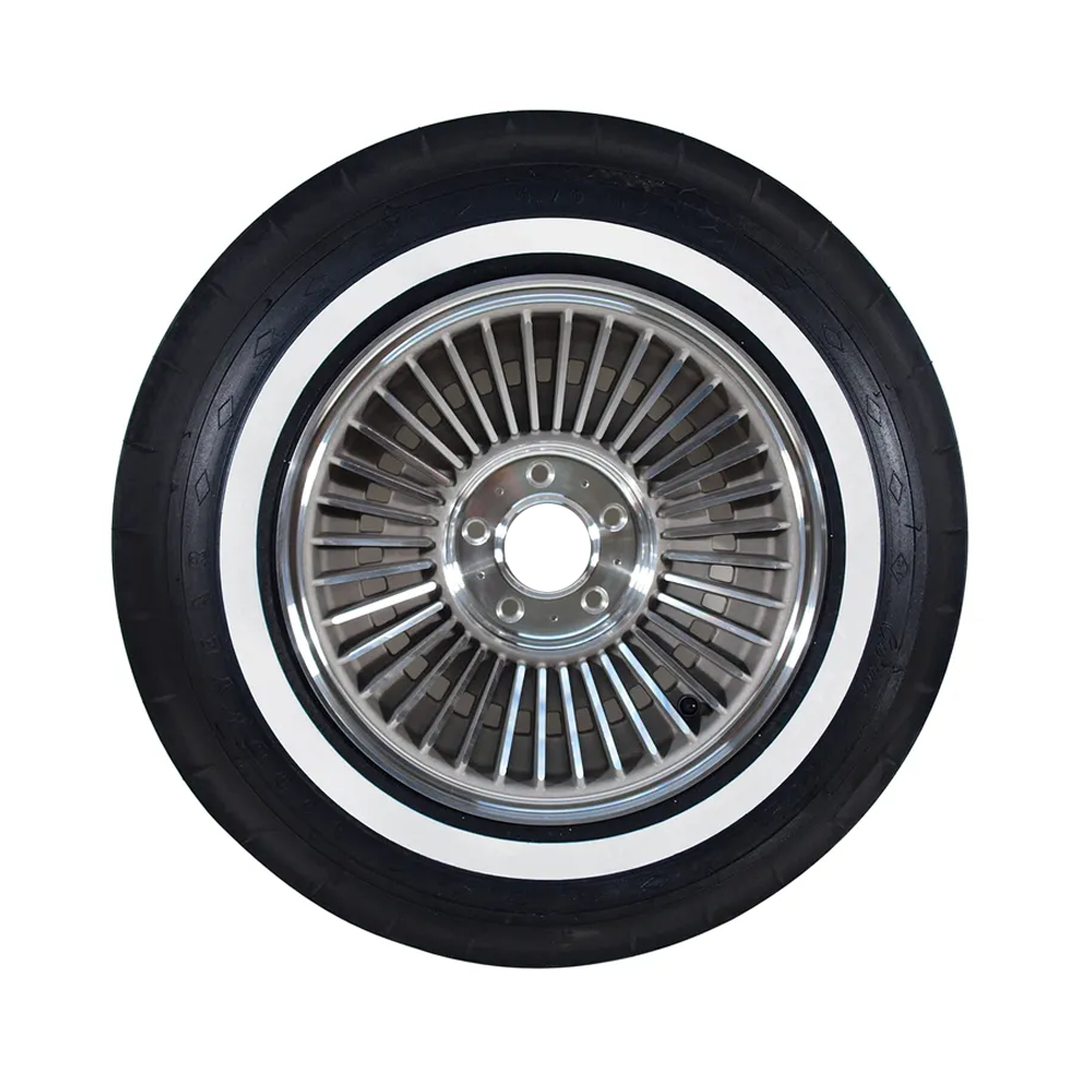 C2 1963-1964 Corvette Direct-Bolt Knockoff Wheel & Tire Package - Bias