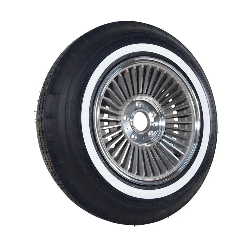 C2 1963-1964 Corvette Direct-Bolt Knockoff Wheel & Tire Package - Bias