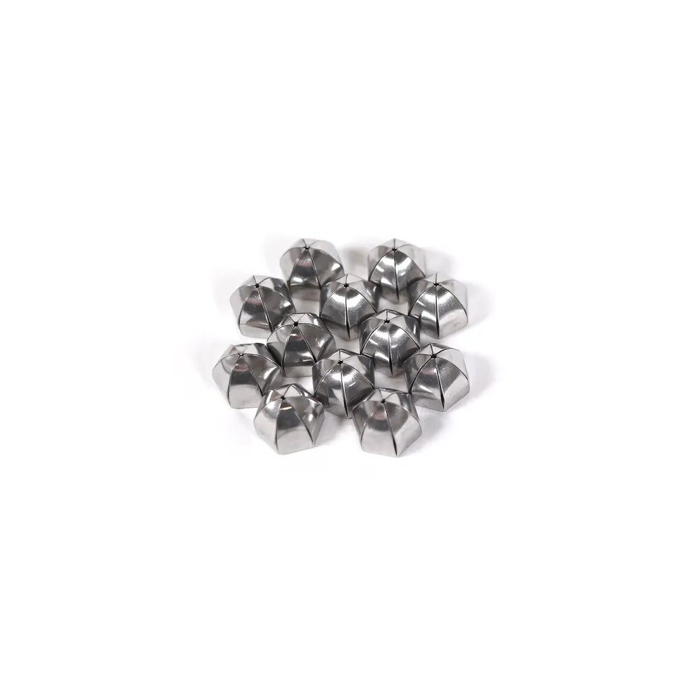 C3 1978-1982 Corvette Seat Hinge Cover Acorn Nuts - 12Pc Set