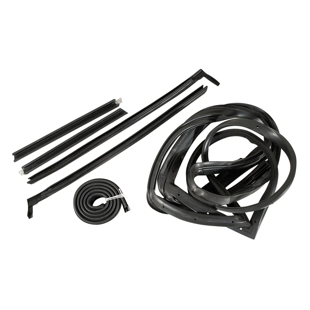 C1 1961-1962 Corvette Weatherstrip Kit - Hardtop - Correct - 6Pc