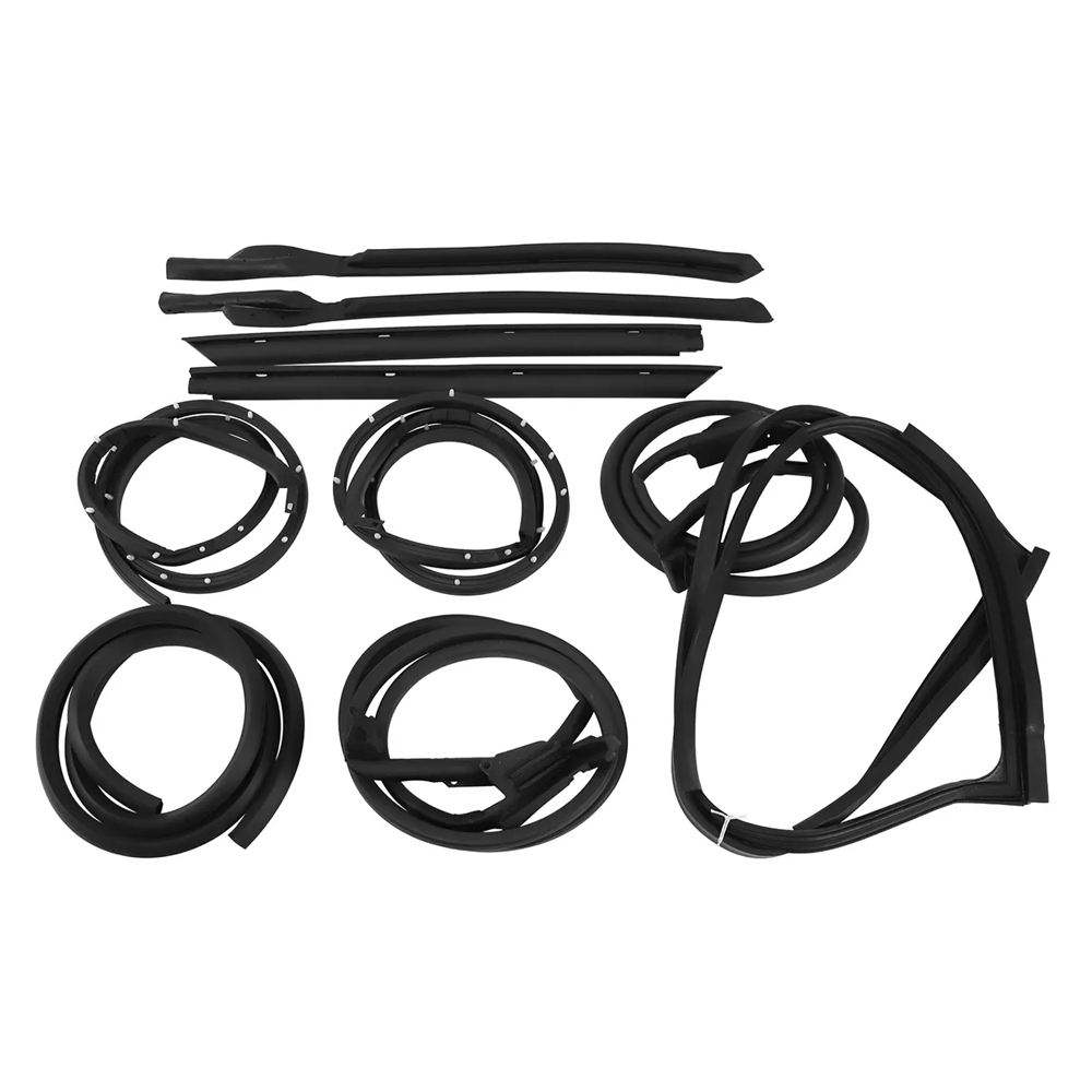 C3 1969 Corvette Weatherstrip Kit - Body Coupe 69 Early - 10Pc (USA)