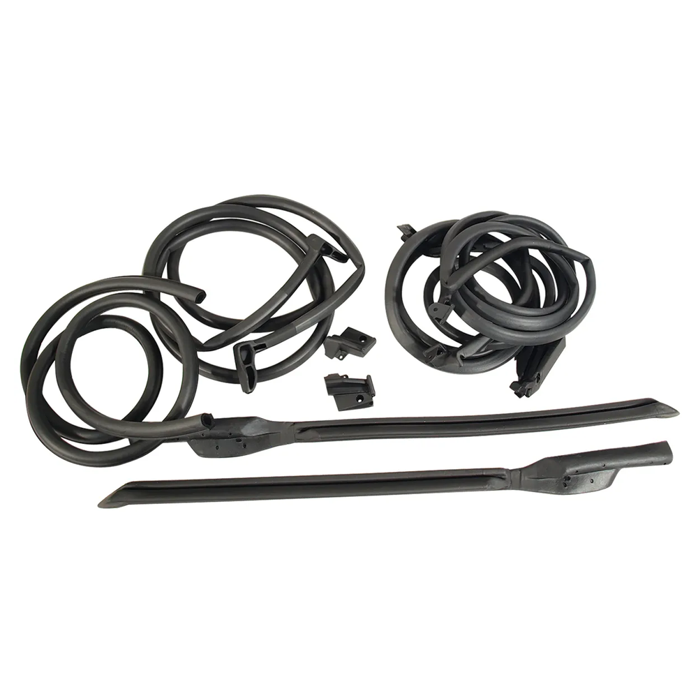 C3 1968 Corvette Weatherstrip Kit - Body Convertible - 8Pc (USA)