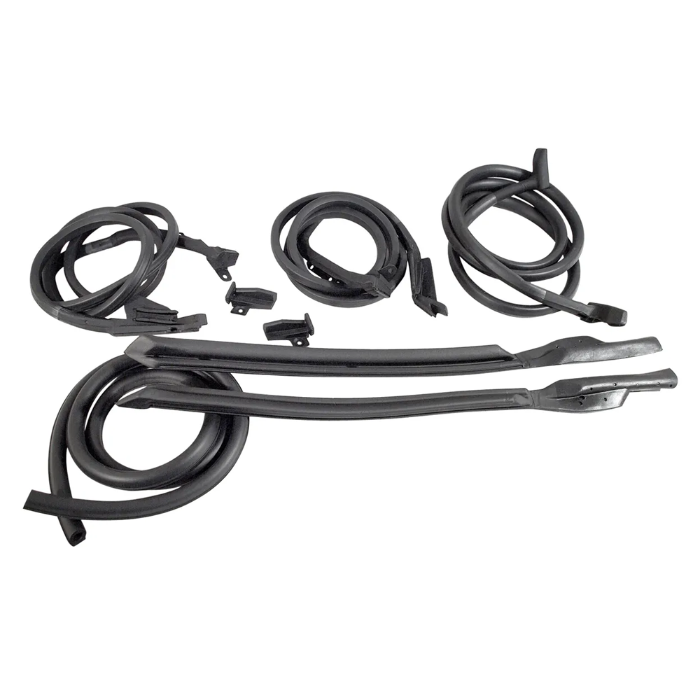 C3 1969-1972 Corvette Weatherstrip Kit - Body Convertible 69 Late - 8Pc (USA)