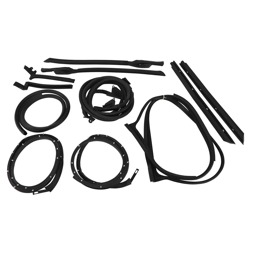 C3 1968 Corvette Weatherstrip Kit - Body Coupe - 10Pc (USA)