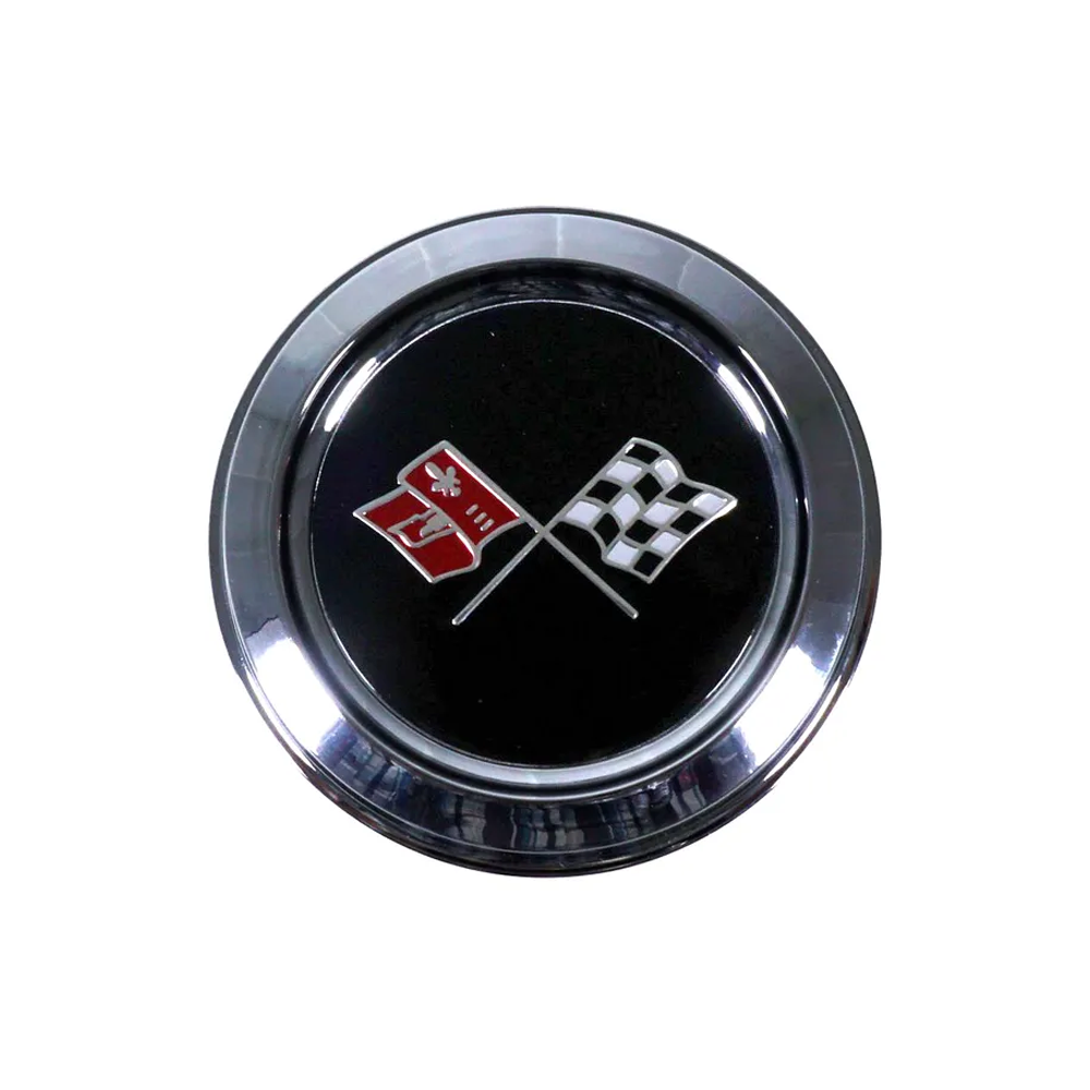 C3 1978 Corvette YJ8 Aluminum Wheel Center Cap W/Emblem