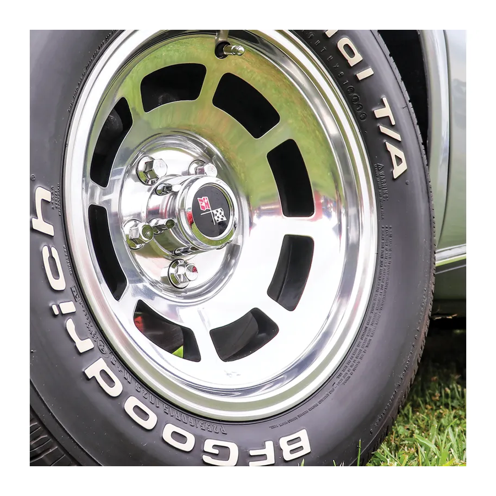 C3 1978 Corvette YJ8 Aluminum Wheel Center Cap W/Emblem