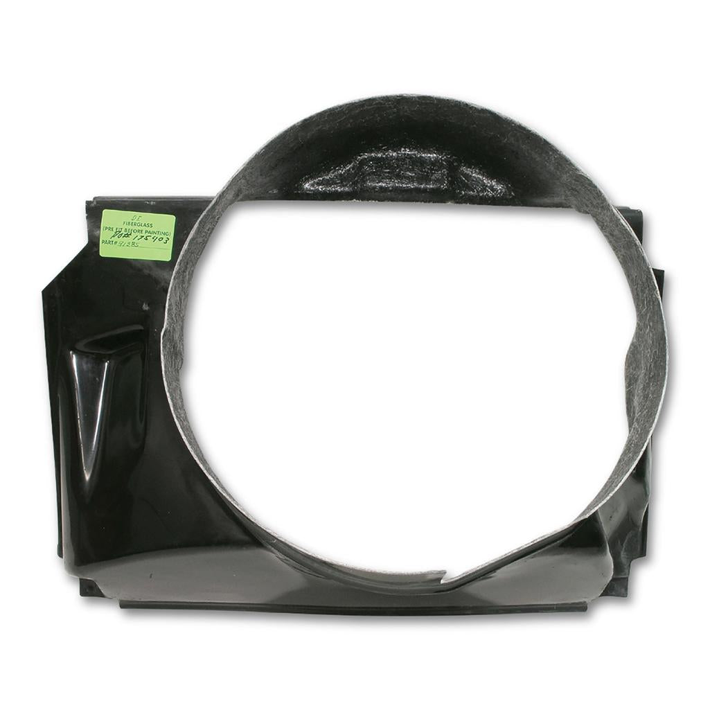 C3 1969-1972 Corvette Fan Shroud, Small Block - Fiberglass Replacement