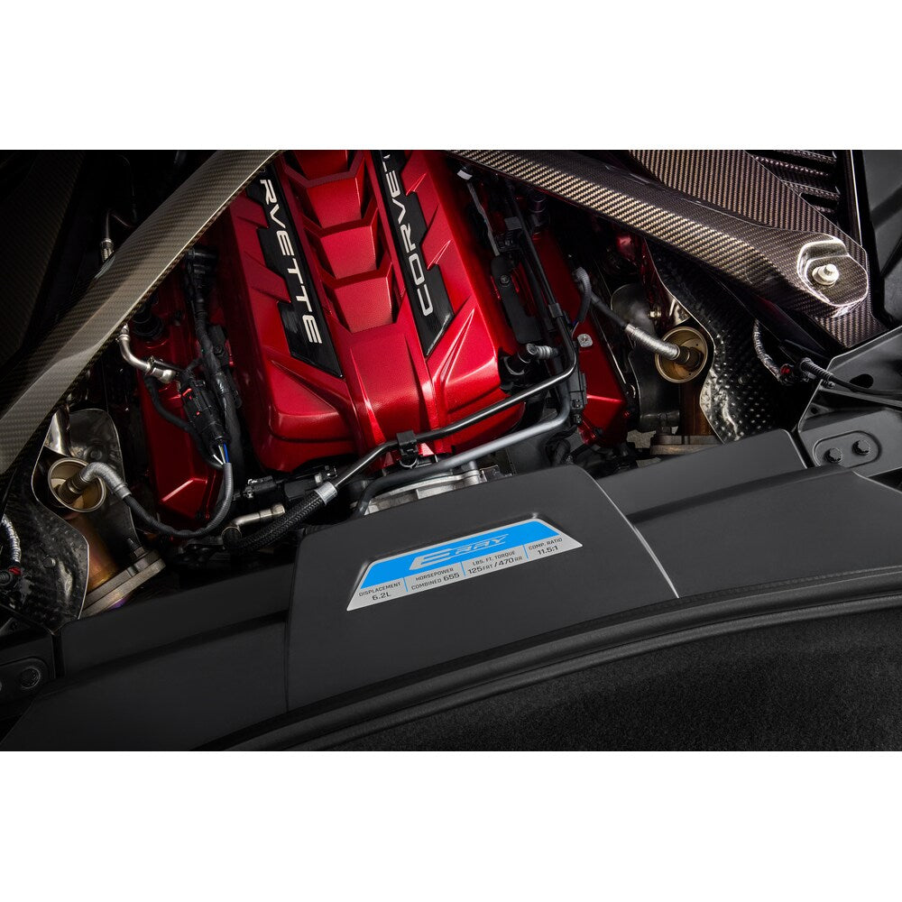C8 Corvette Engine Specification Plaque : E-Ray
