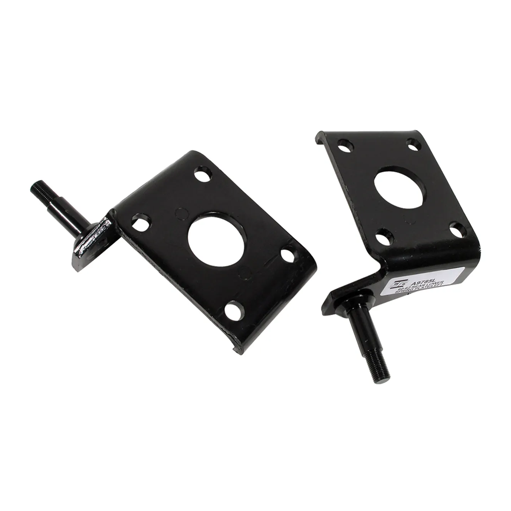C1 1960-1962 Corvette Rear Spring Shock Plates - Lower - Pair