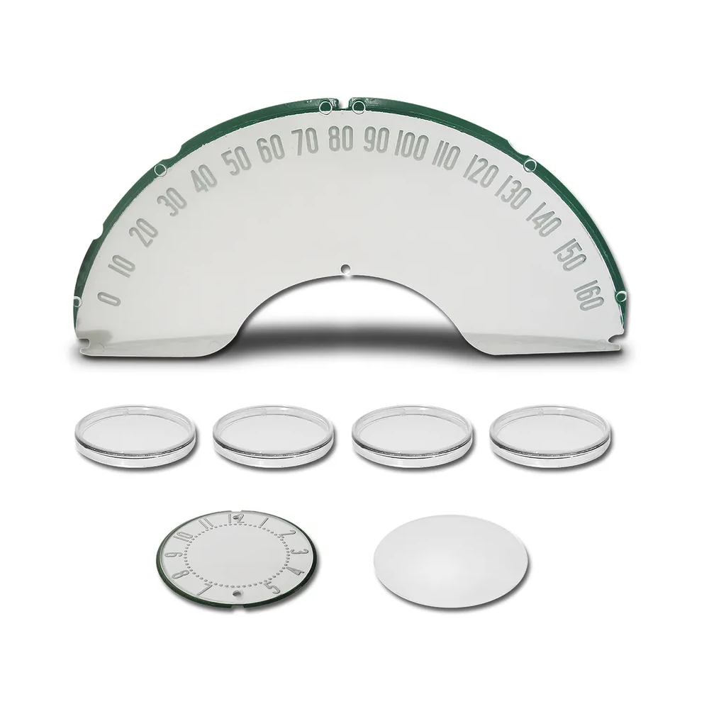 C1 1959-1962 Corvette Instrument Lens Set
