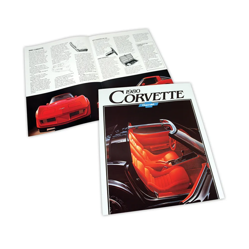 C3 1980 Corvette Sales Brochure
