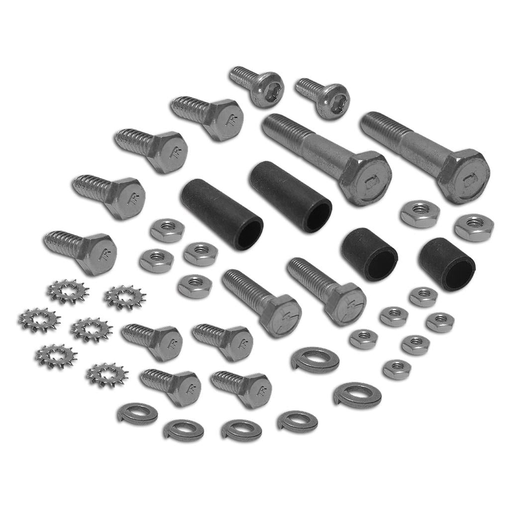 C1 1958-1962 Corvette Front License Bumper Bolt Kit