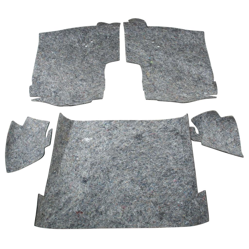 C3 1968-1982 Corvette Carpet Insulation Kit, Rear Coupe