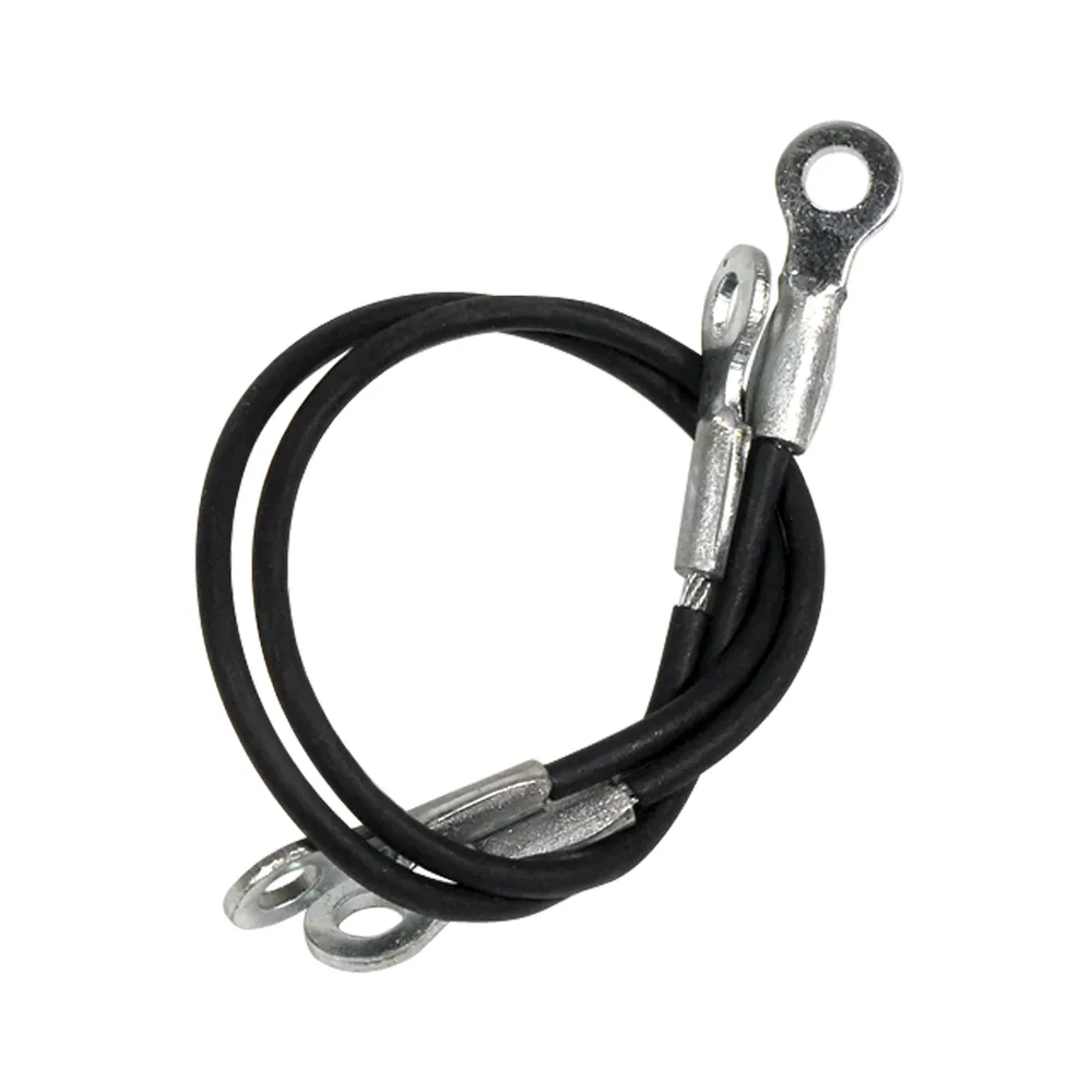 C3 1979-1982 Corvette Rear Compartment Unit Door Strap Limit Kit - 2Pc