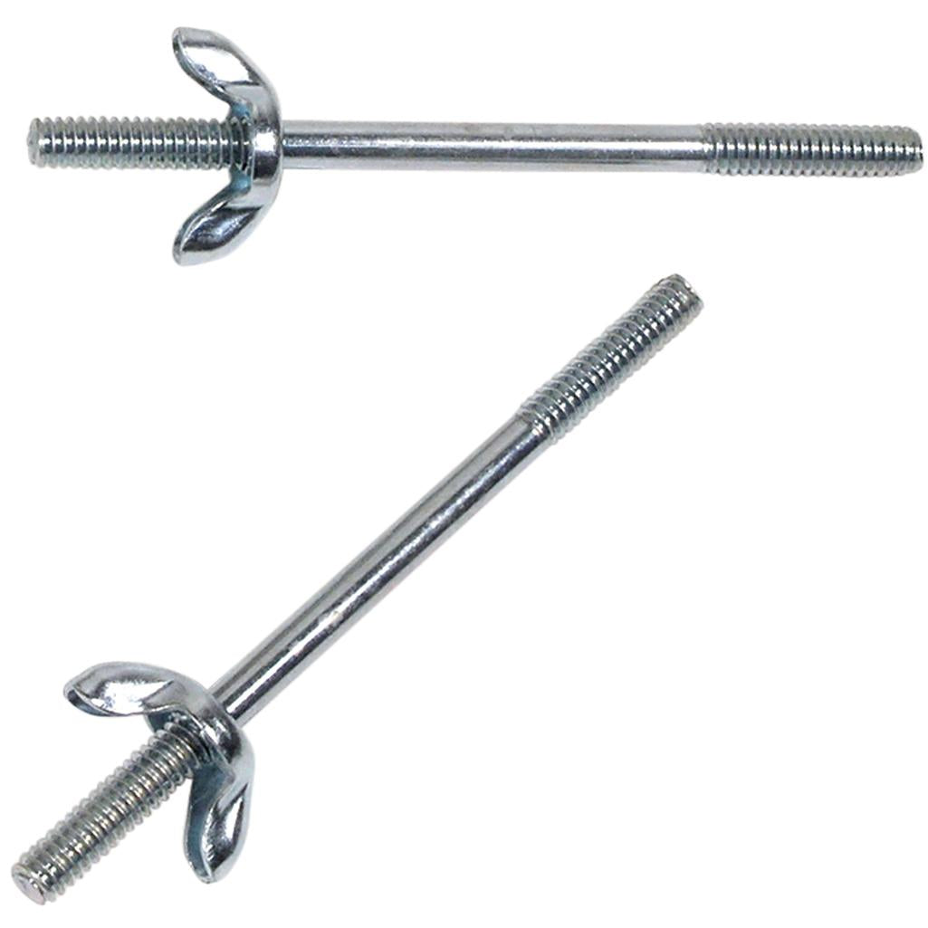 C1 1958-1961 Corvette Air Cleaner Studs W/Wingnuts, 2X4