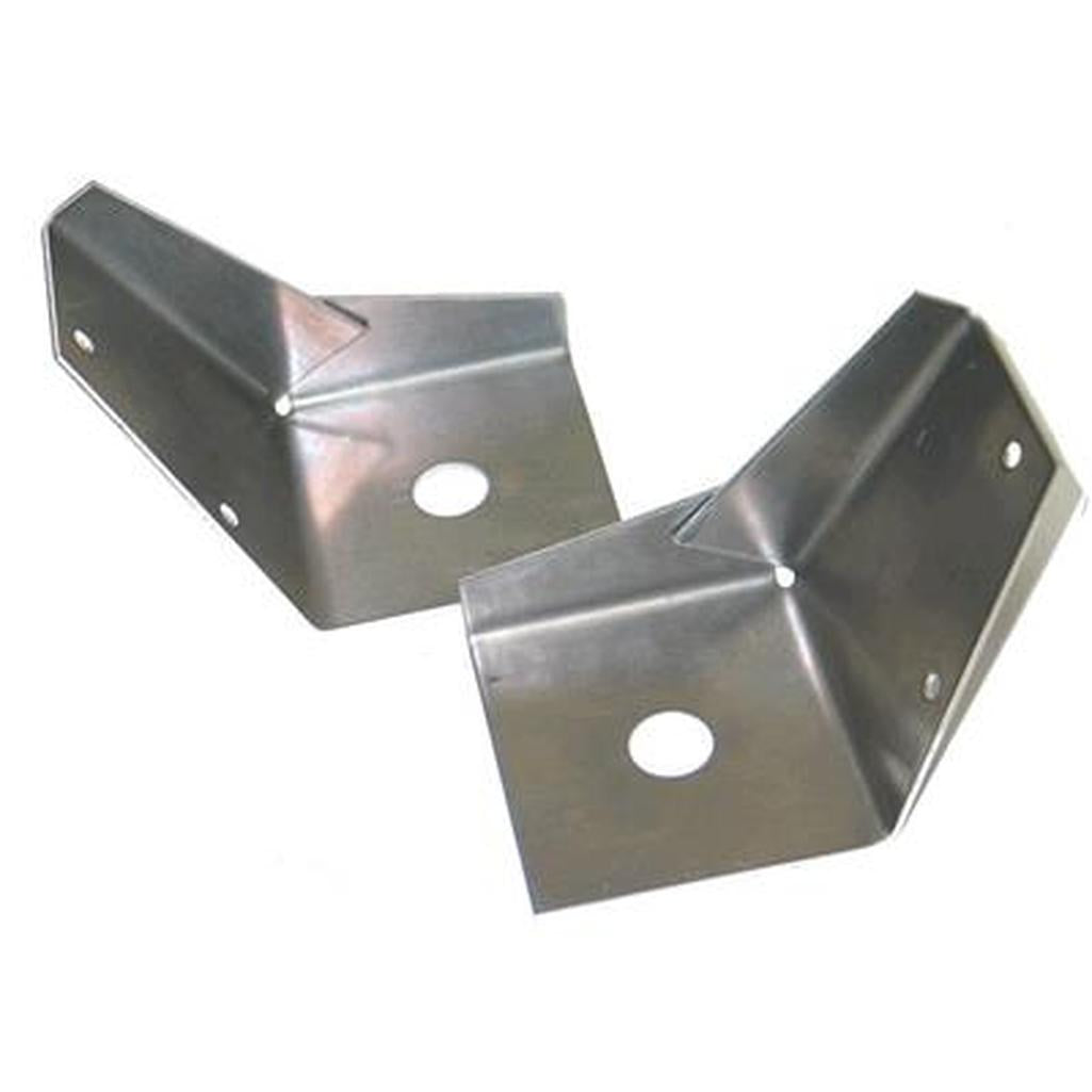 C1 1956-1958 Corvette Rear Body Mount Reinforcements, Aluminum