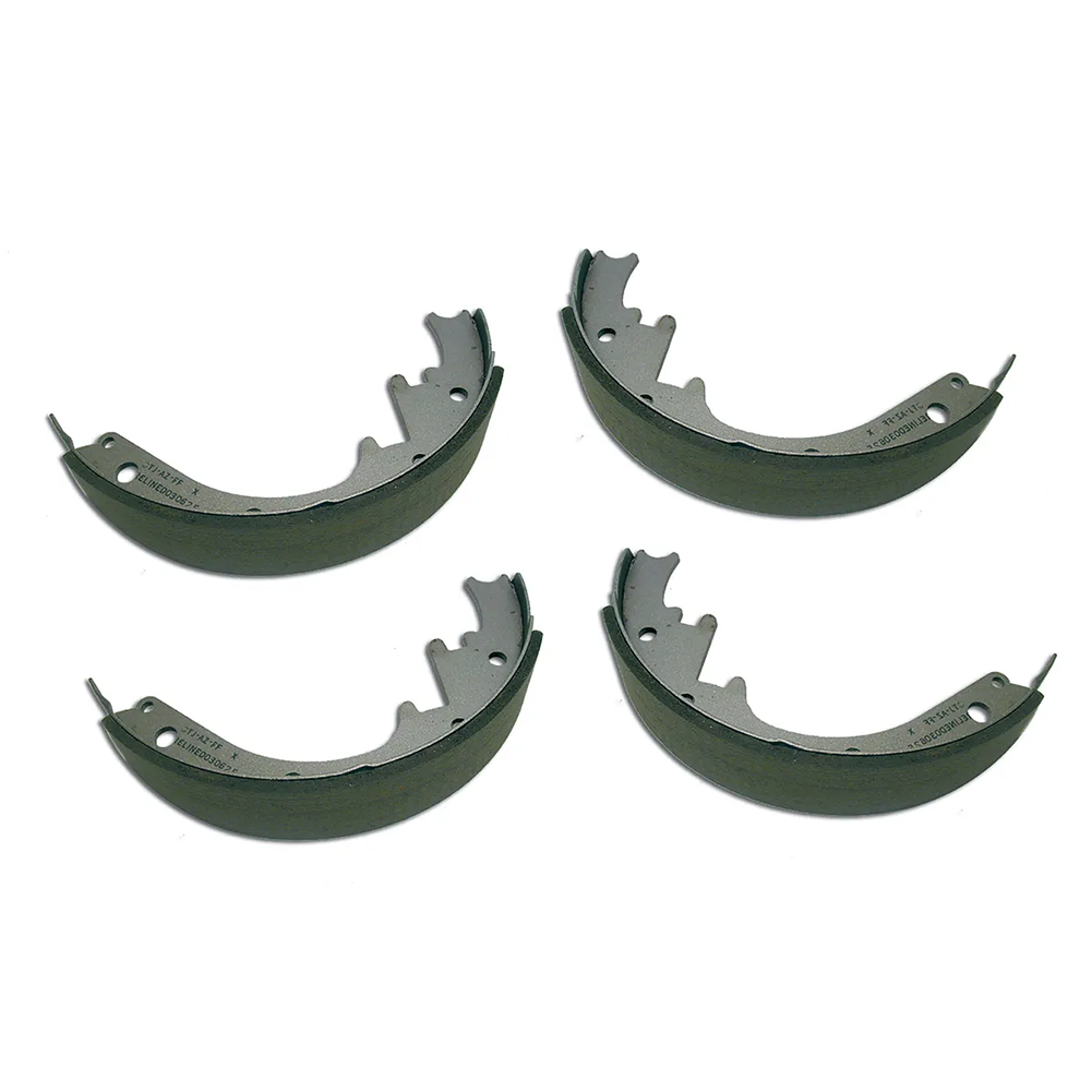 Corvette Brake Shoes. Axle Set 53-62 Front, 63-64 Rear: 1953-1964