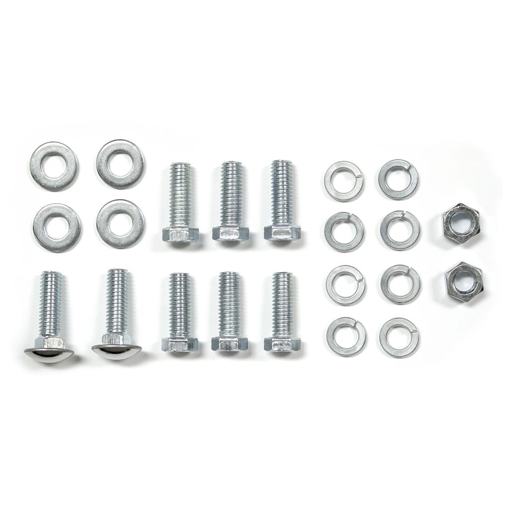 C1 1961-1962 Corvette Rear License Plate Bumperette Bolt Kit