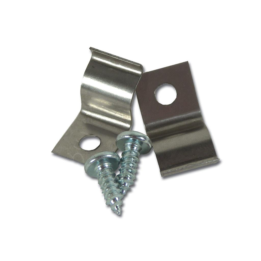 C1 1956-1962 Corvette Ashtray Retainer Clips, W/Screw