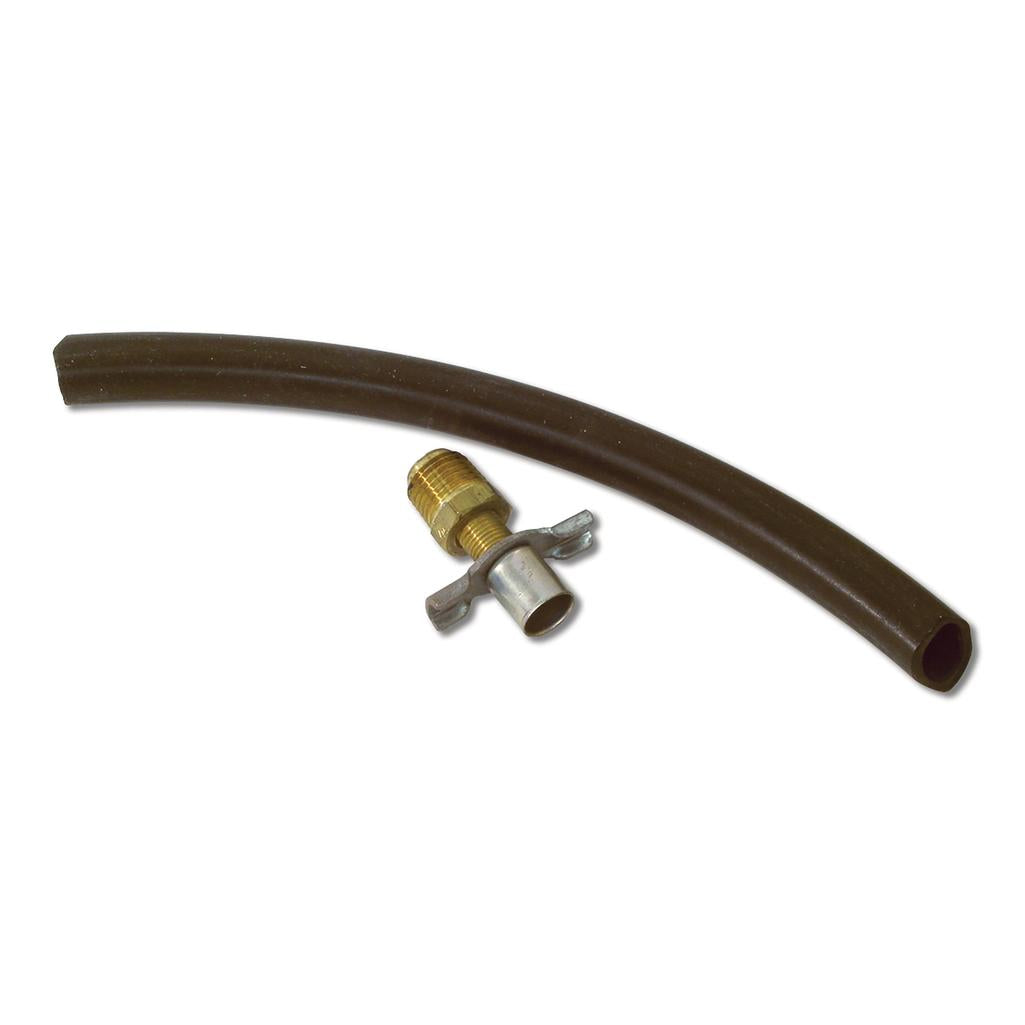 C1 1956-1960 Corvette Radiator Drain Petcock, W/Drain Hose