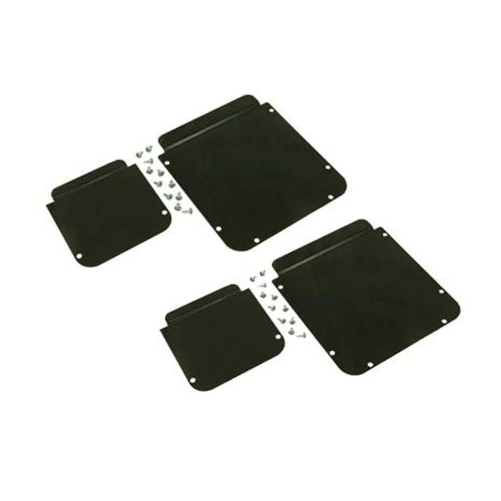 C1 1956-1957 Corvette Door Access Plate Set W/Fasteners - 4Pc