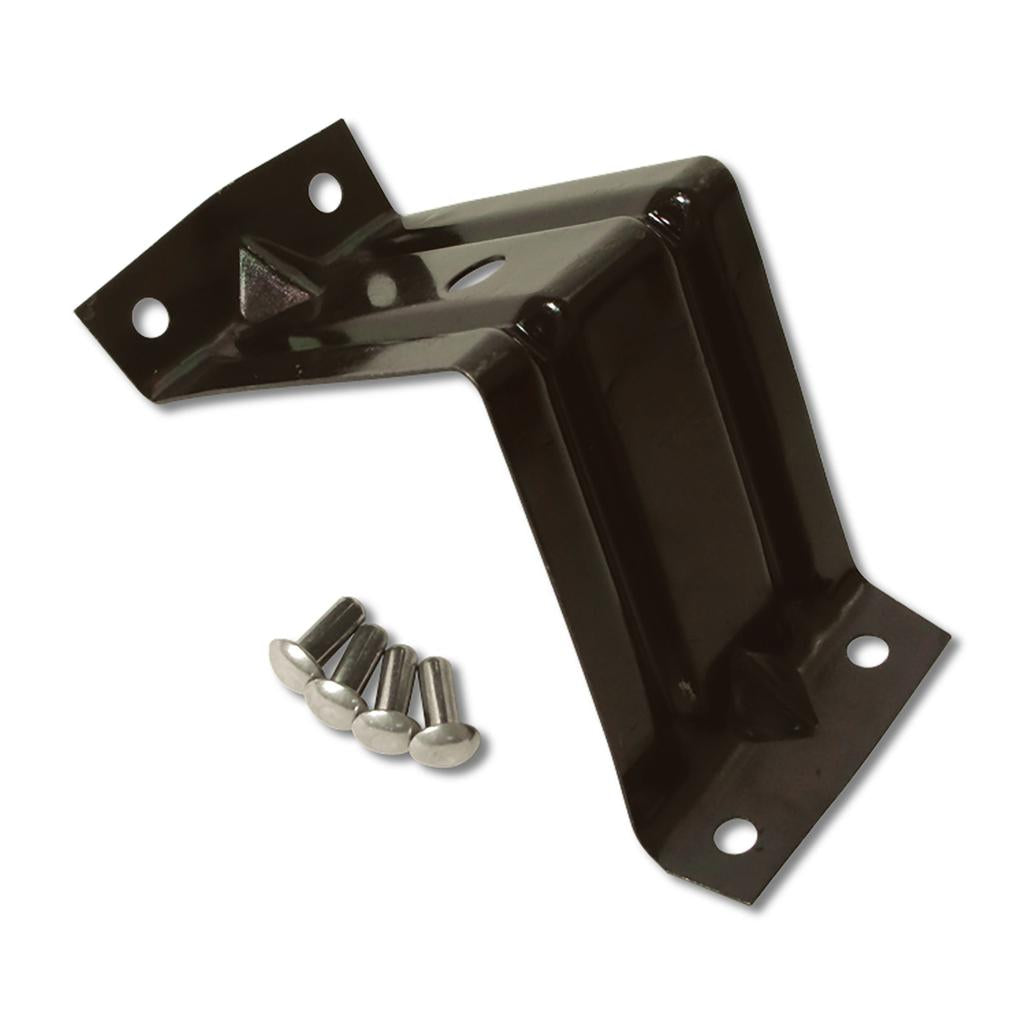 C1 1956-1962 Corvette Window Stop Bracket, W/Rivet Lower LH