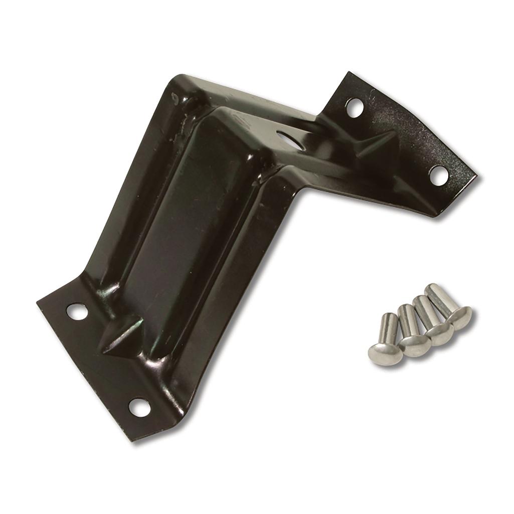 C1 1956-1962 Corvette Window Stop Bracket, W/Rivet Lower RH