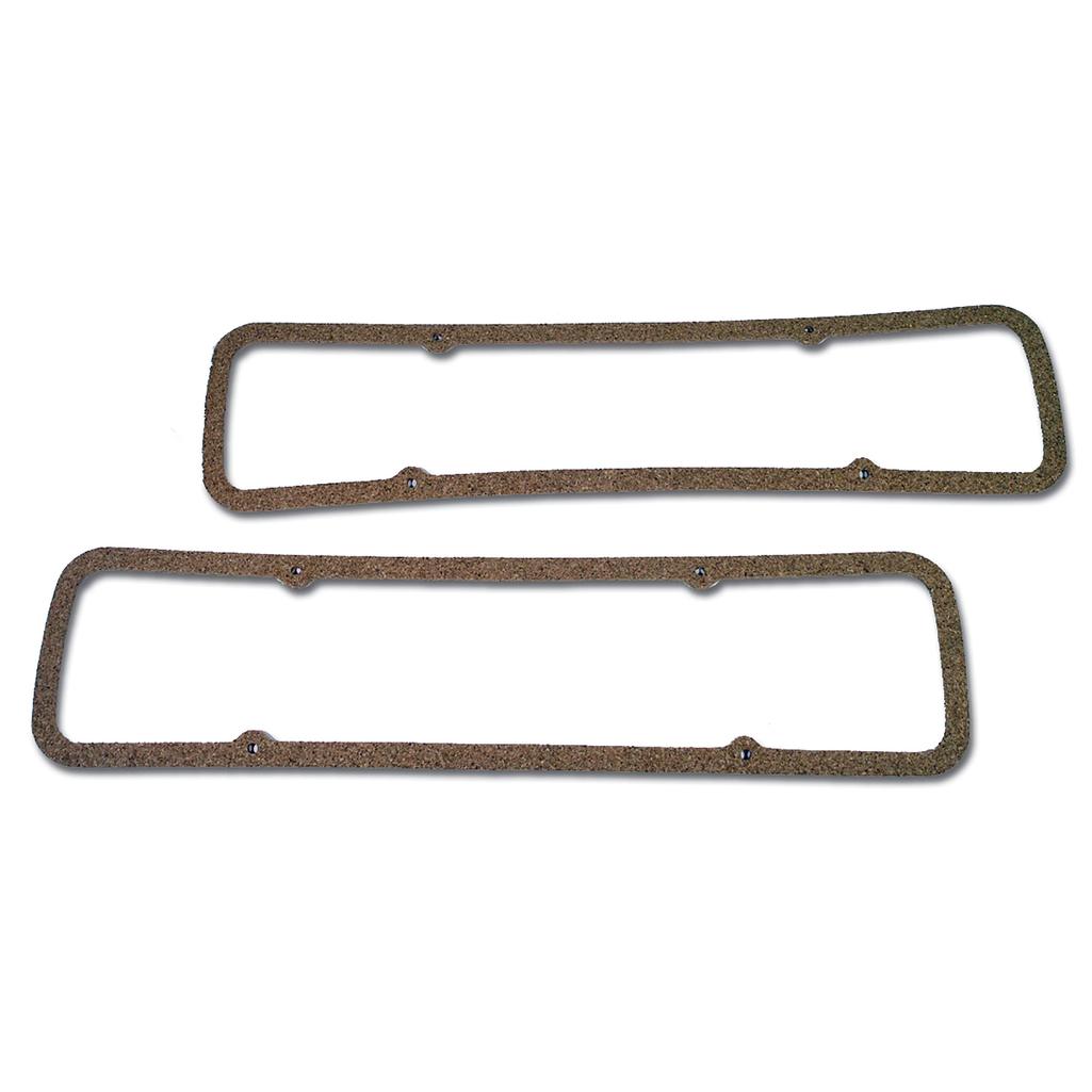 C1 1956-1959 Corvette Valve Cover Gaskets, Cork (59E)