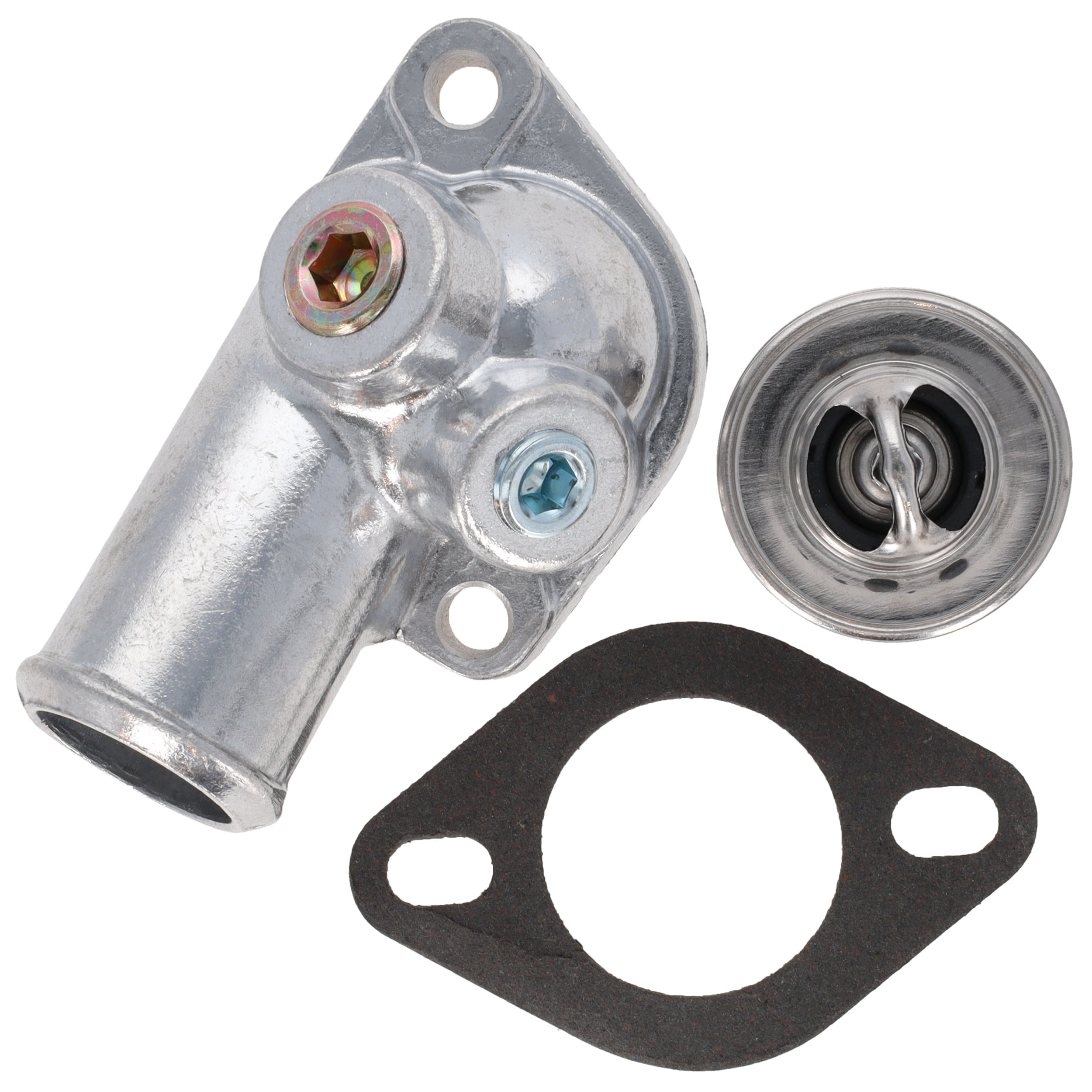 Corvette Engine Coolant Thermostat Housing Assembly Kit Ultrastat : 1974-1981 5.7