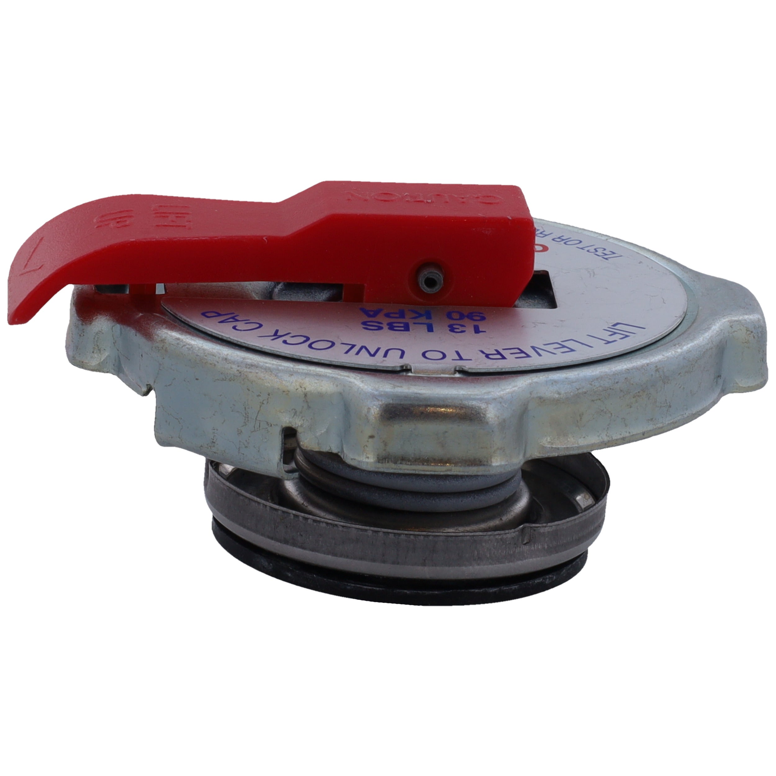 Corvette Radiator Cap : Safety Lever 1975-1996