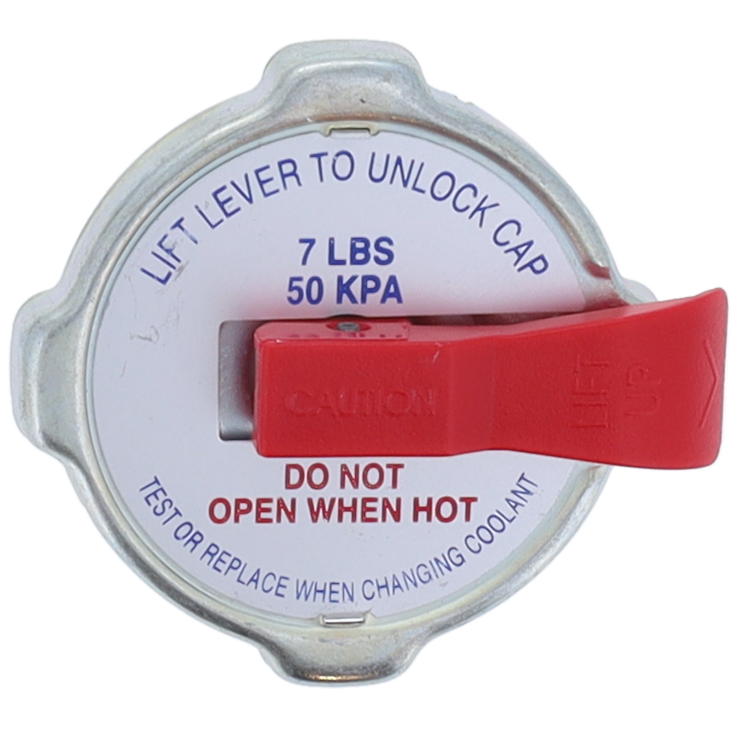 Corvette Radiator Cap : Safety Lever 1971-1980