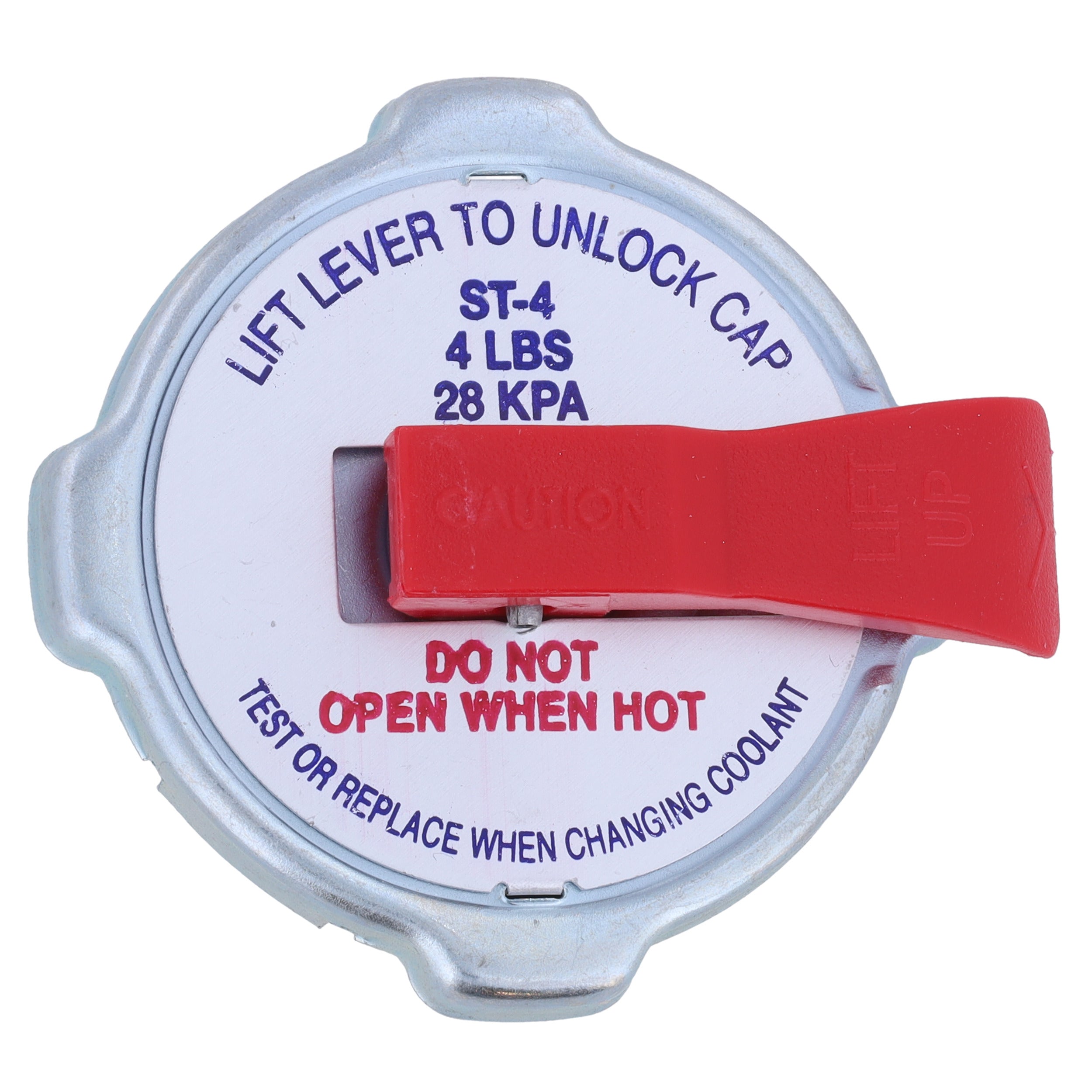 Corvette Radiator Cap : Safety Lever 1968