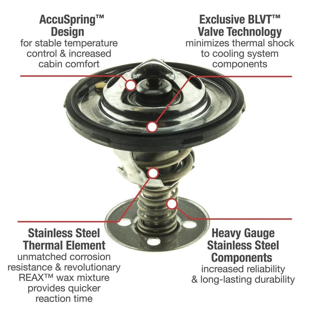 Corvette Engine Coolant Thermostat : 1997-2004 5.7