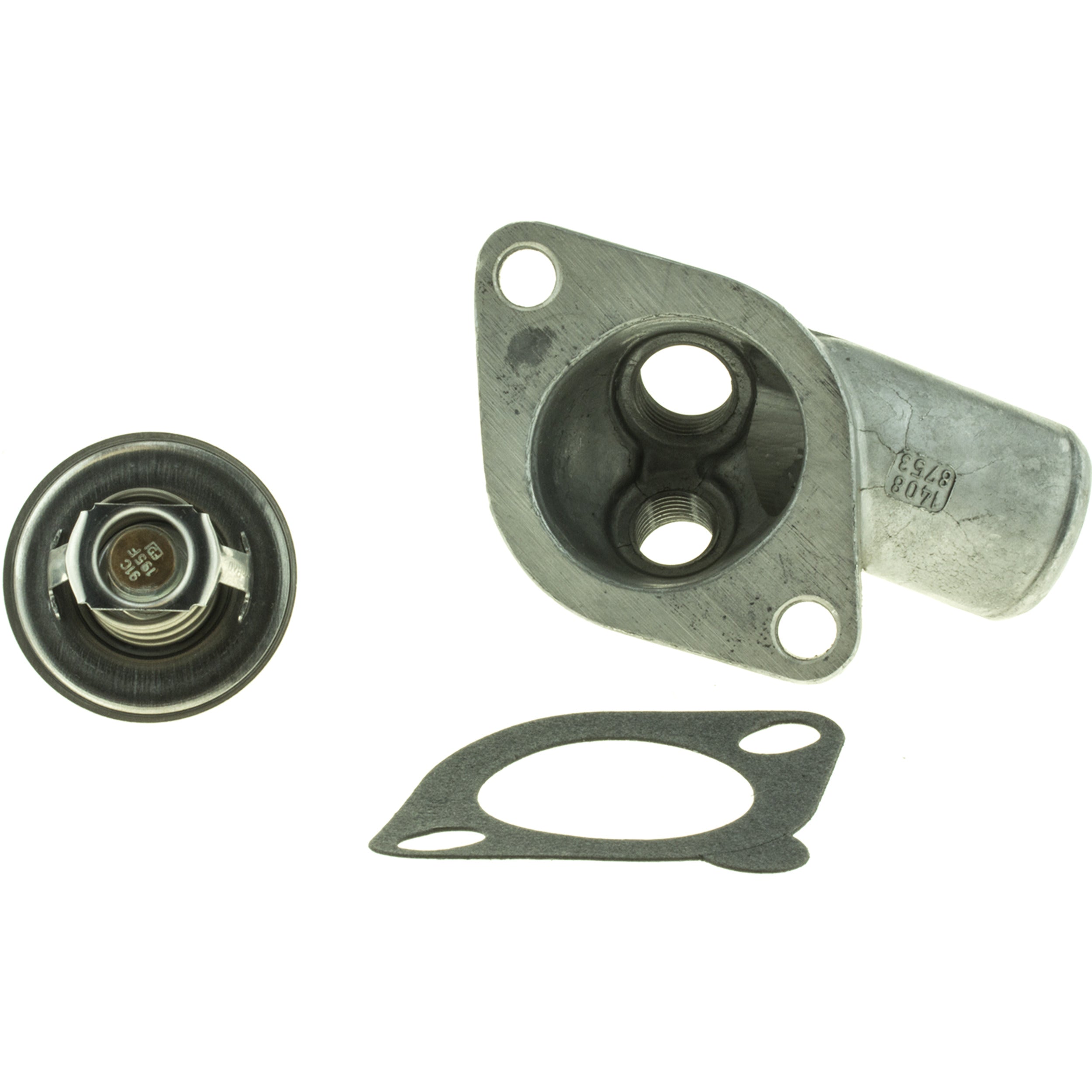 Corvette Engine Coolant Thermostat Housing Assembly Kit : 1974-1981 5.7