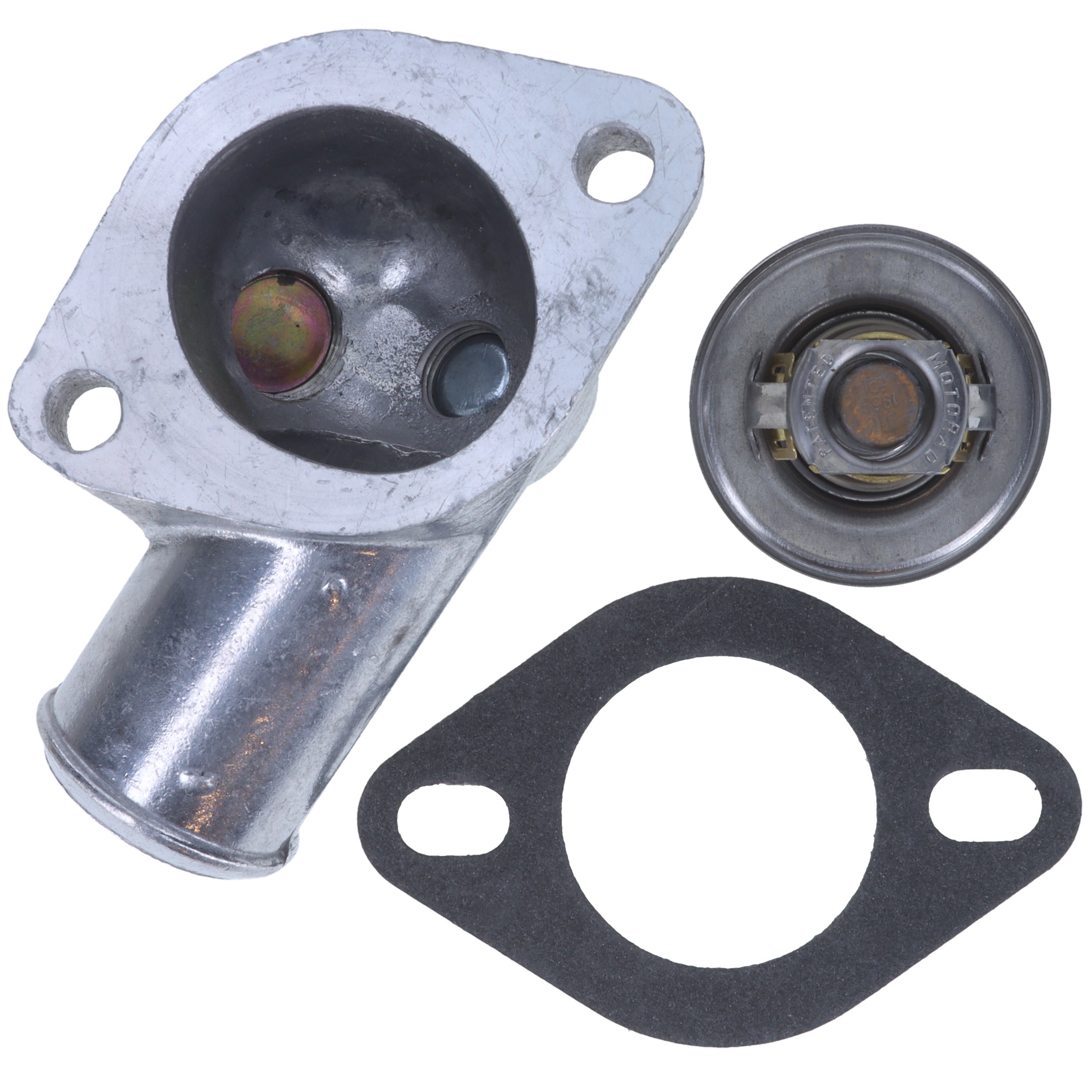 Corvette Engine Coolant Thermostat Housing Assembly Kit Fail Safe : 1982-1988 5.7