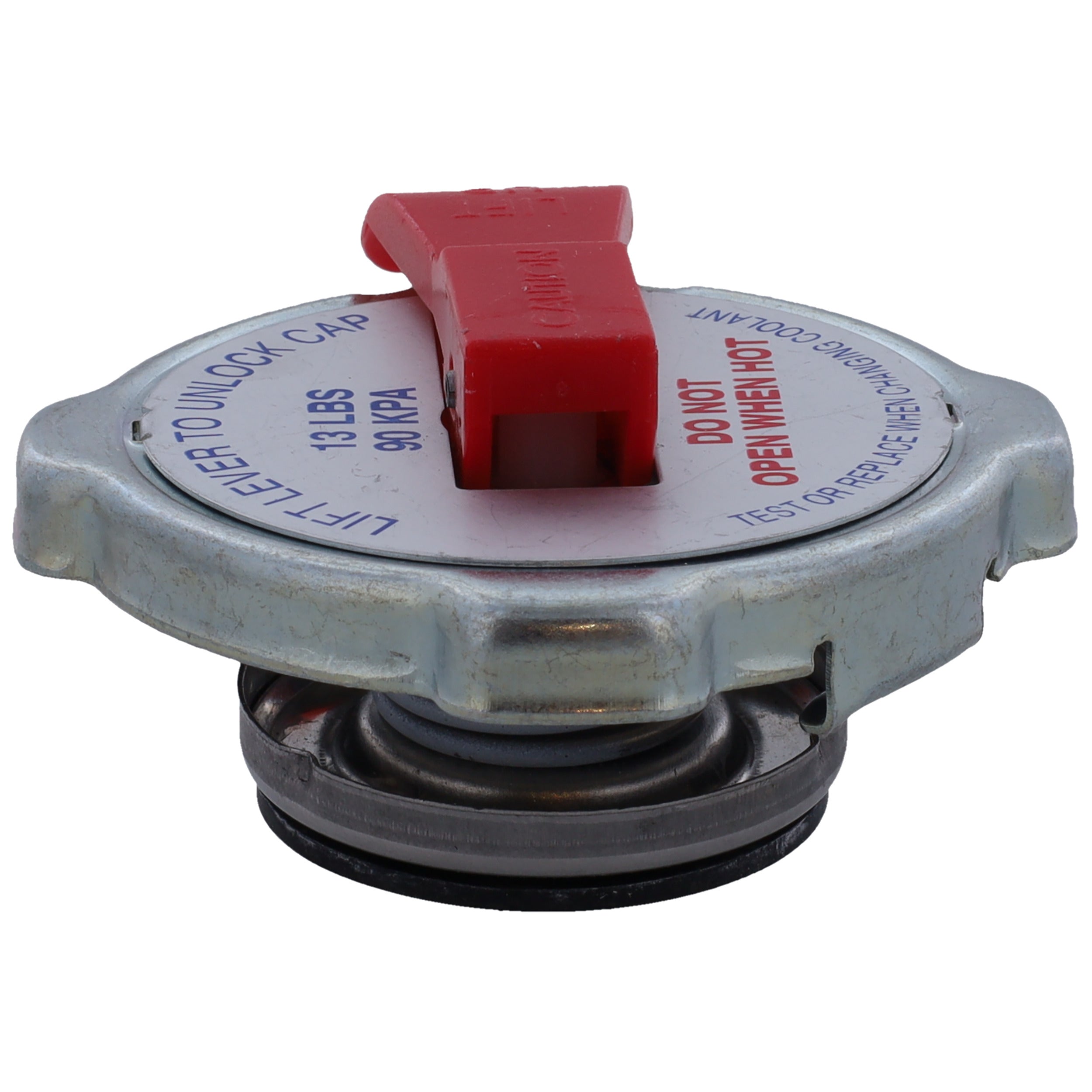 Corvette Radiator Cap : Safety Lever 1975-1996