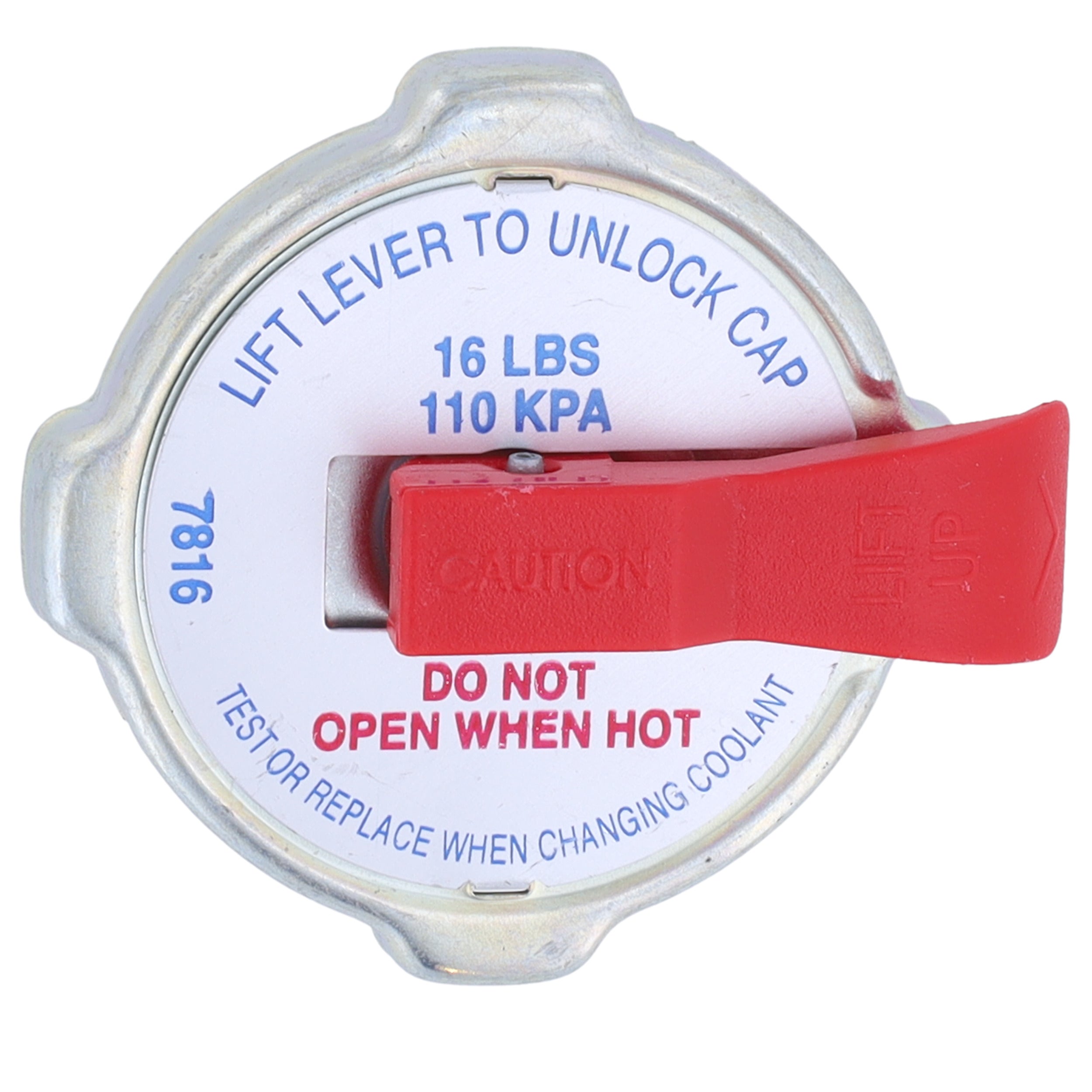 Corvette Radiator Cap Safety Lever : 1979-2000 5.7
