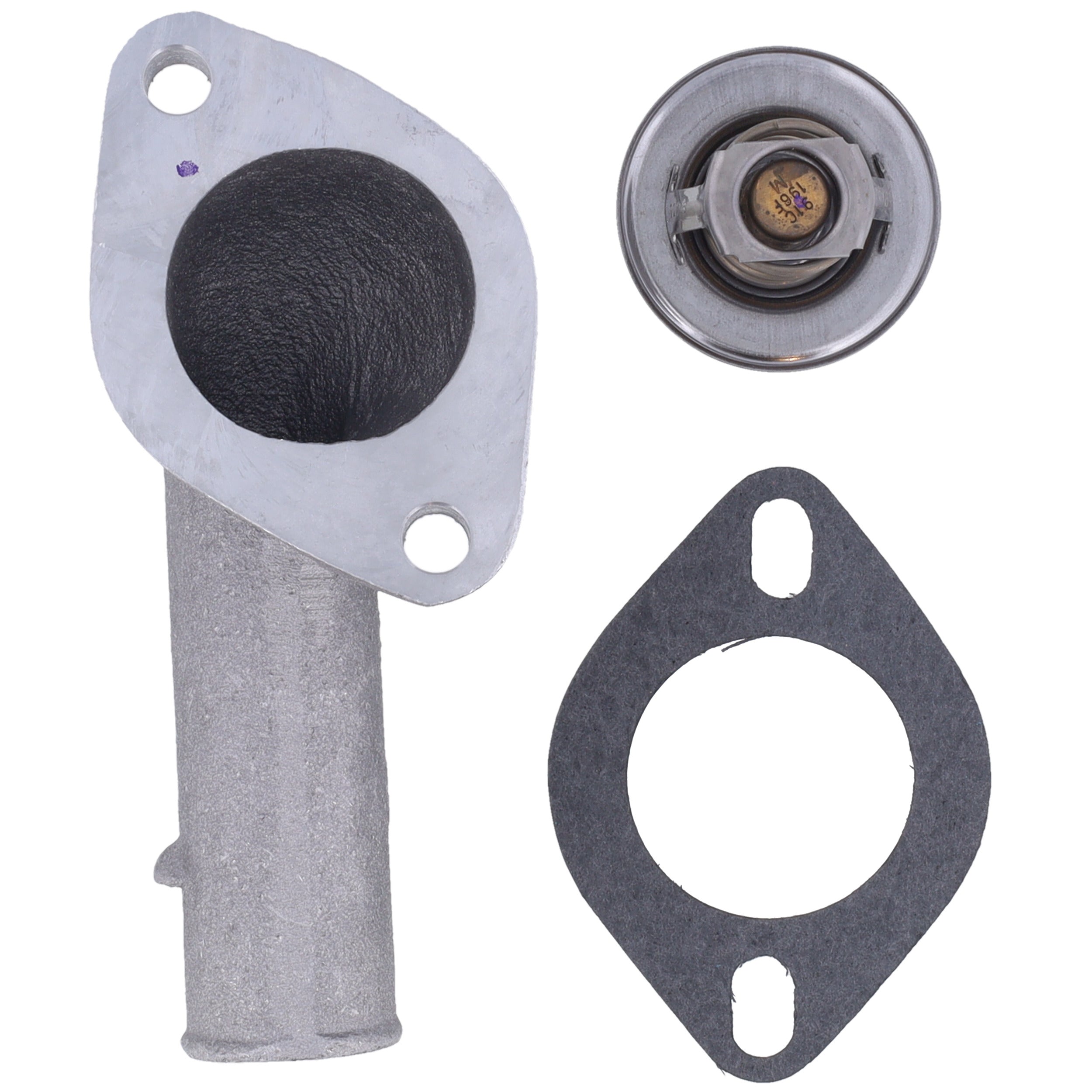 Corvette Engine Coolant Thermostat Housing Assembly Kit : 1984-1991 5.7