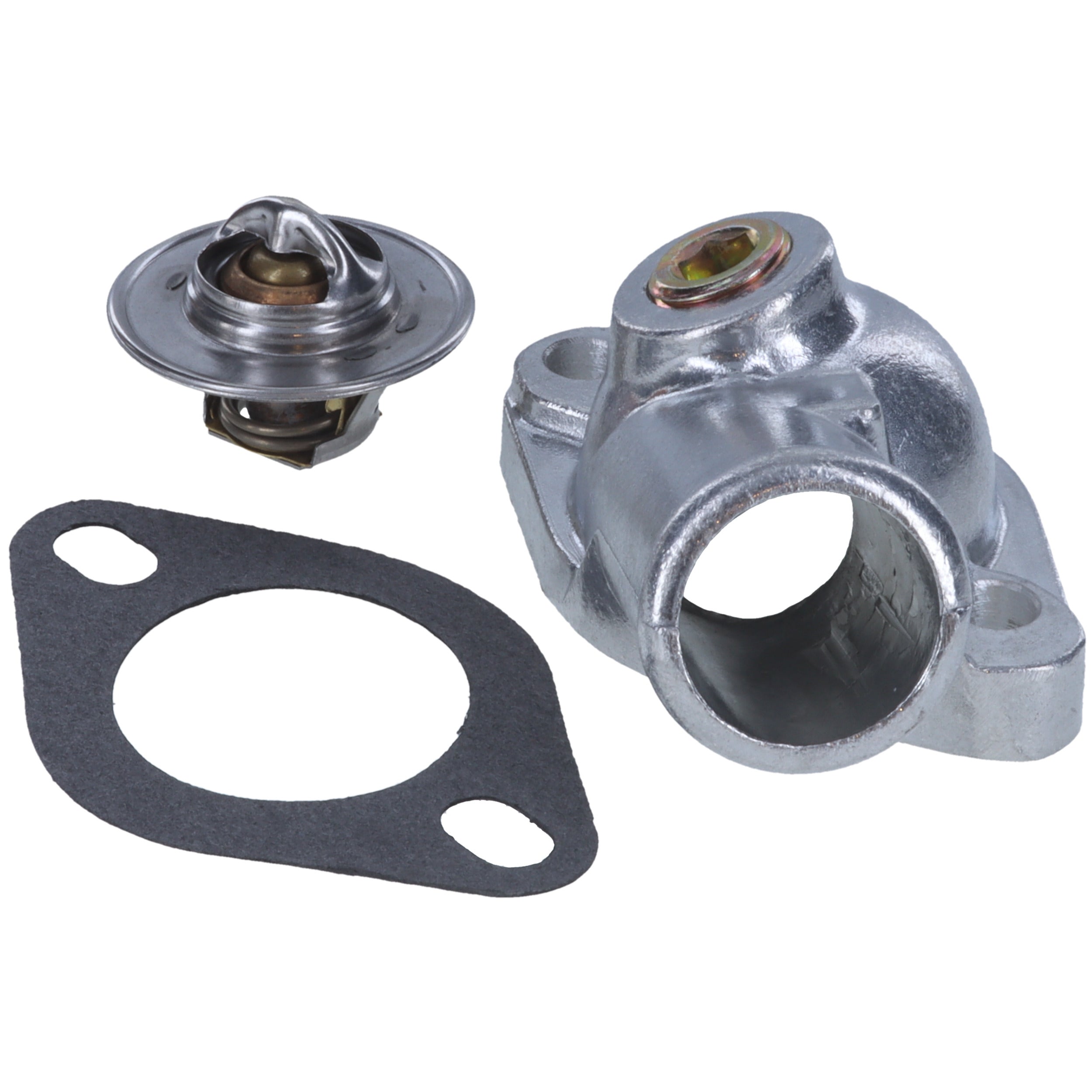 Corvette Engine Coolant Thermostat Housing Assembly Kit Fail Safe : 1974-1981 5.7