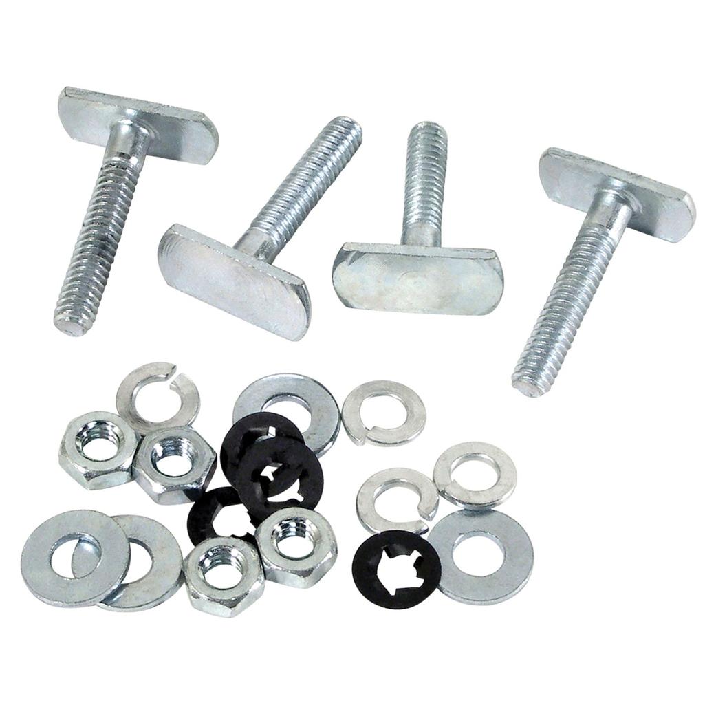 C1 1956-1962 Corvette Heater Box Studs W/Nuts, Set