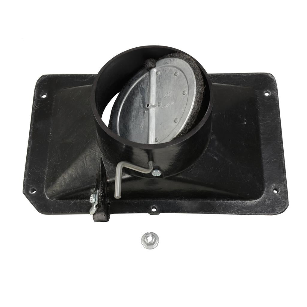 C1 1956-1962 Corvette Outer Heater Cover W/Flapper Door