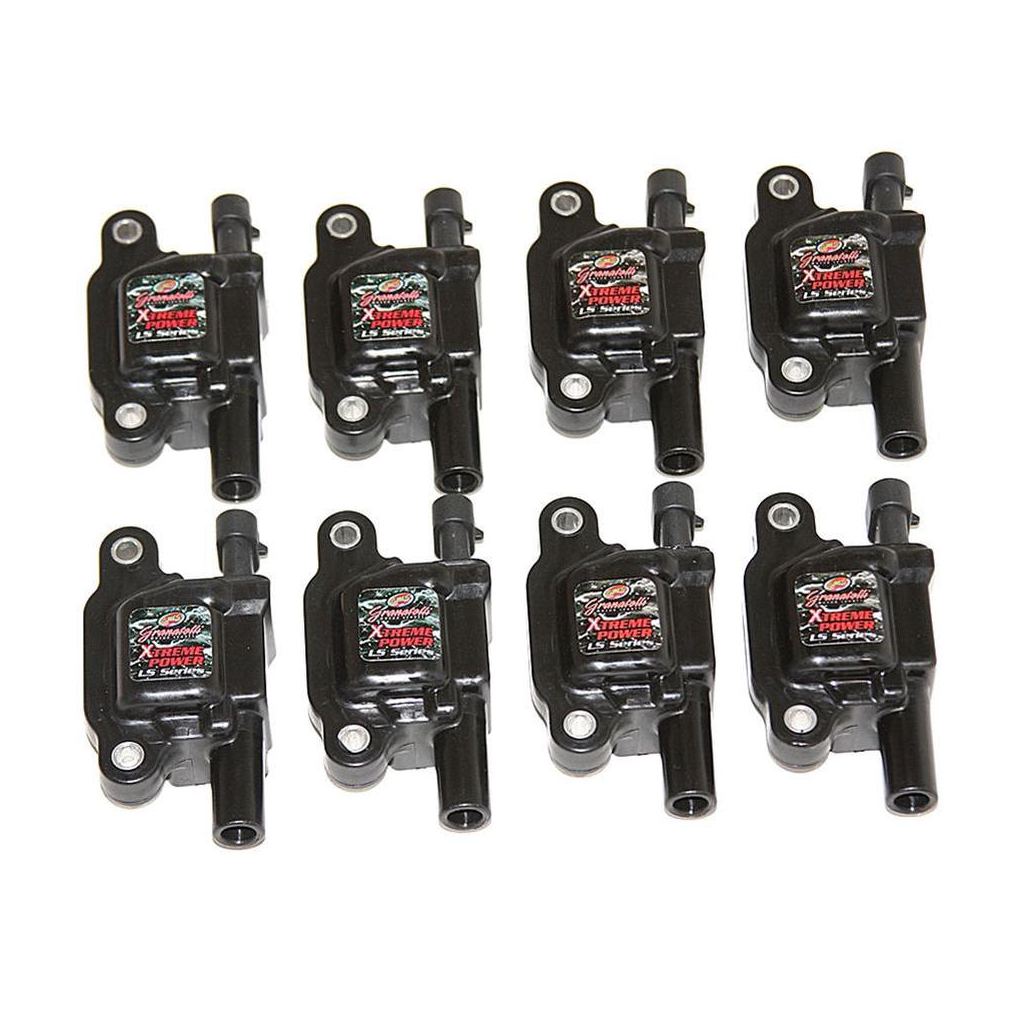 C6 2005-2013 Corvette Granatelli Motor Sports Spark High Performance Coil Kit 80kv LS2 LS3 LS7 LS9