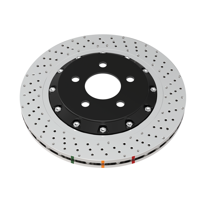 Corvette C8 Z51 DBA Rear Crossdrilled 5000 Series Rotor 2020-2024