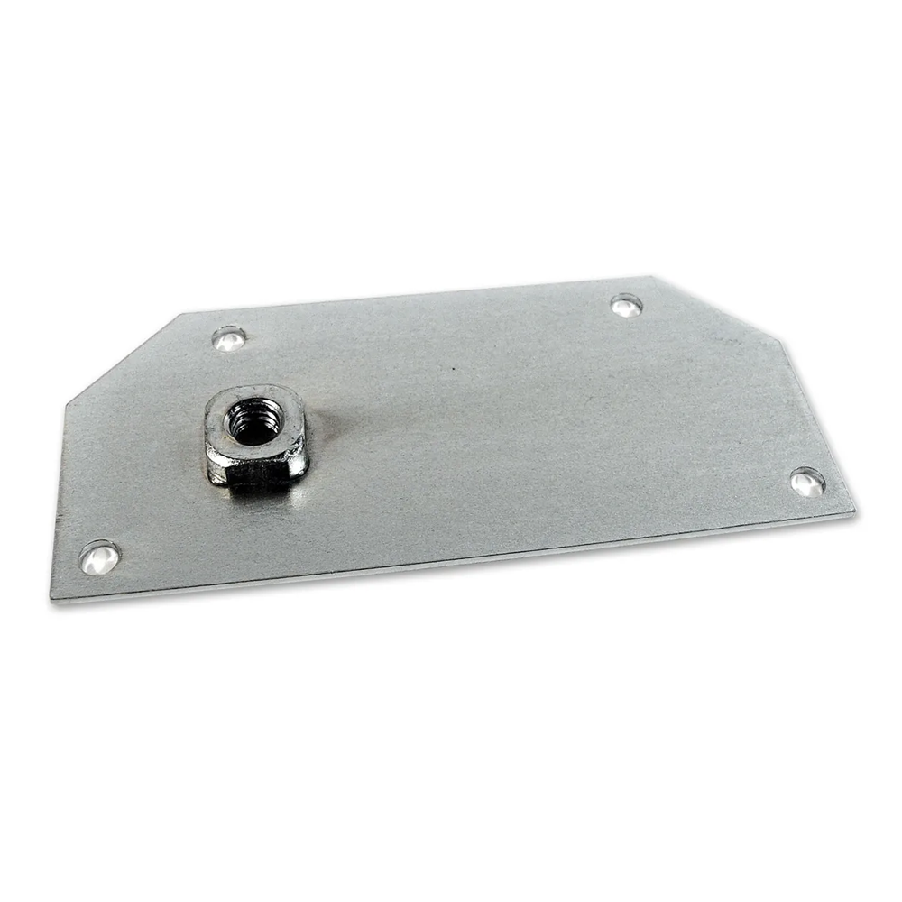 C1 1961-1962 Corvette Seat Hold-Down Plate - Underbody Right Front