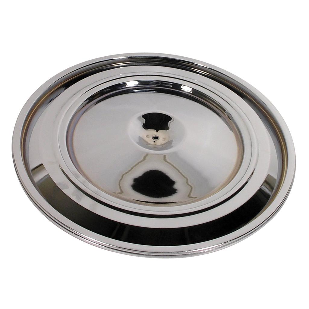 C3 1970-1972 Corvette Chrome Air Cleaner Cover For Low HP SB & BB W/Q-Jet