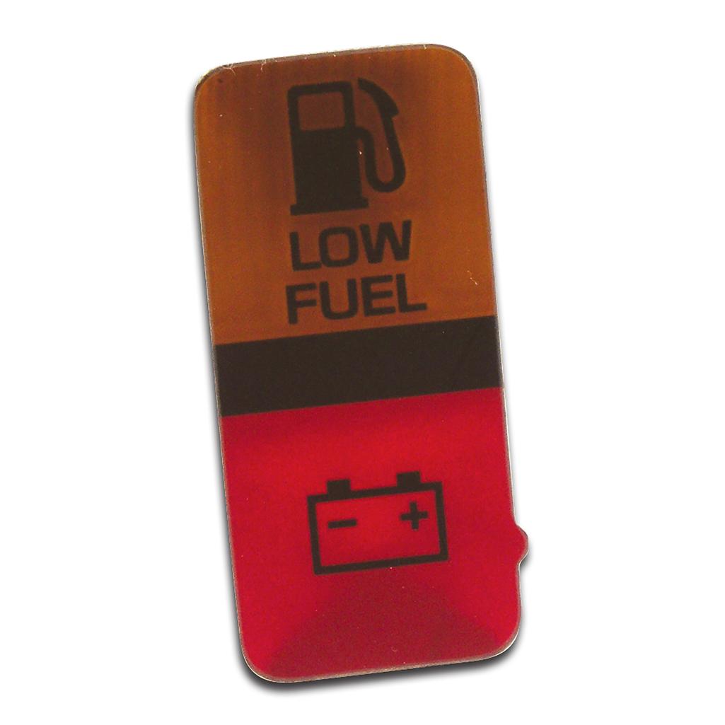 C3 1980-1982 Corvette Lens, Low Fuel /Battery Warning