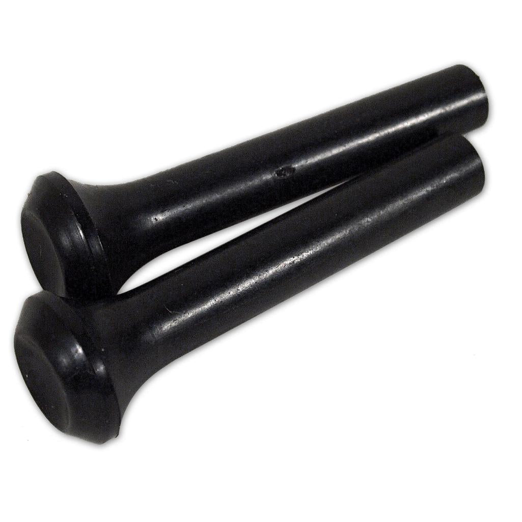 C3 1972-1977 Corvette Dash Vent Outlet Black Knob, 2/pk