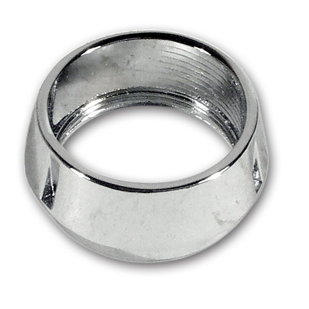 C3 1968 Corvette Ignition Switch Nut, Chrome Replacement